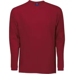 Red 170g Long Sleeve T-Shirt 100 Cotton